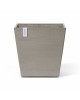 Rotterdam Wheels square pot 50 Taupe Rotterdam pot 