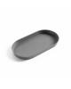 Saucer oval Tokyo 30 Grey Oval saucers