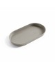 Saucer oval Tokyo 30 Taupe Oval saucers