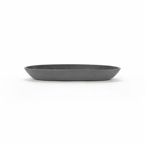 Saucer oval Sofia 30 Grey