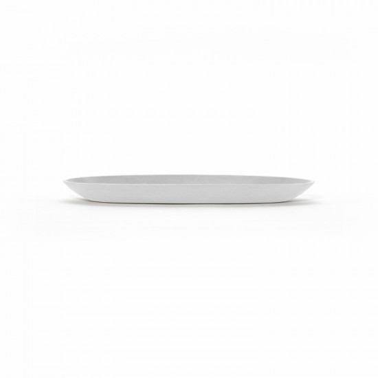 Saucer oval Sofia Big 43 Pure White Oval saucers