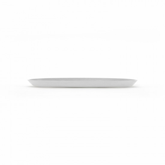 Saucer oval Sofia Long 56 Pure White Oval saucers