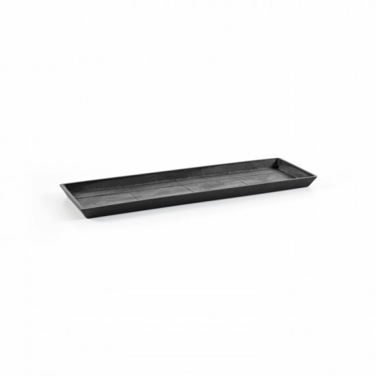 Saucer rectangular 55 Dark Grey Rectangular saucers 