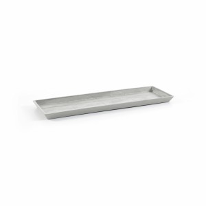 Saucer rectangular 55 White Grey