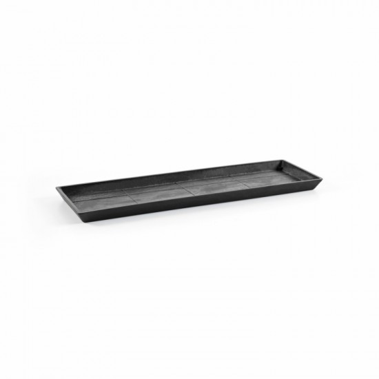 Saucer rectangular 65 Dark Grey Rectangular saucers 