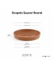 Saucer round 15 Terracotta Round saucers 