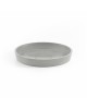 Saucer round 20 White Grey Round saucers 