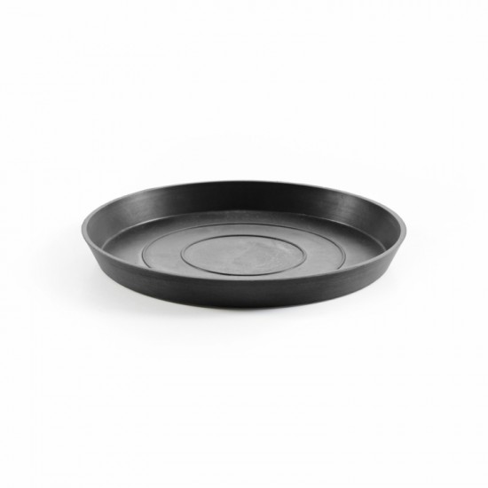 Saucer round 25 Dark Grey Round saucers 
