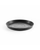 Saucer round 40 Dark Grey Round saucers 