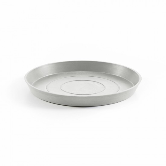 Saucer round 40 White Grey Round saucers 