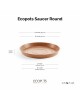 Saucer round 40 Terracotta Round saucers 