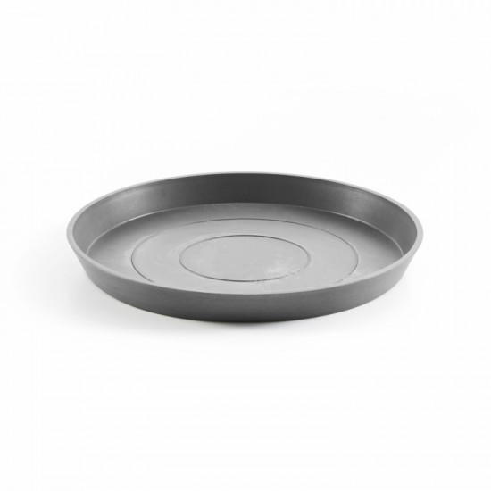 Saucer round 50 Grey Round saucers 