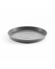 Saucer round 50 Grey Round saucers 