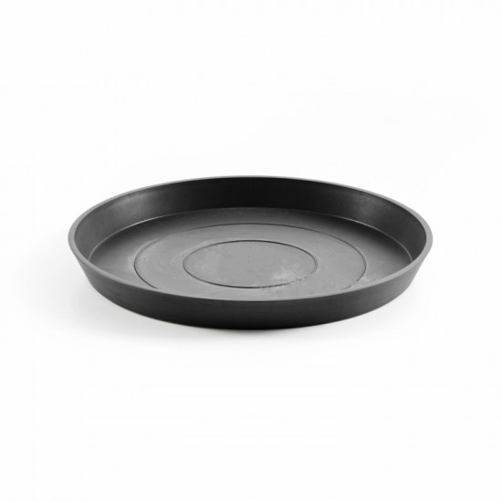 Saucer round 50 Dark Grey Round saucers 