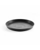 Saucer round 50 Dark Grey Round saucers 