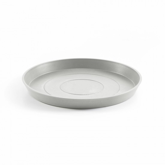 Saucer round 50 White Grey Round saucers 