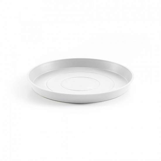 Saucer round 50 Pure White Round saucers 