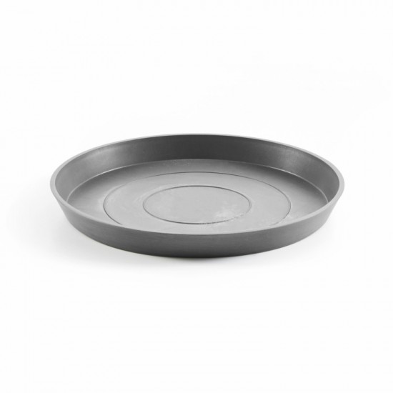 Saucer round 60 Grey Round saucers 