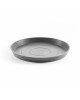 Saucer round 60 Grey Round saucers 