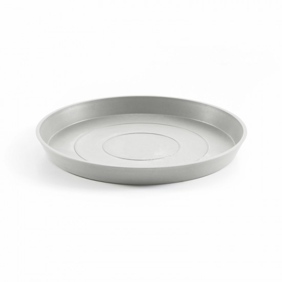 Saucer round 60 White Grey Round saucers 