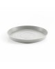 Saucer round 60 White Grey Round saucers 