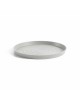 Saucer round 70 White Grey Round saucers 