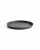 Saucer round 70 Dark Grey Round saucers 