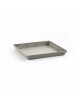 Saucer square 30 Taupe Square saucers 