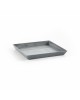 Saucer square 30 Blue Grey Square saucers 