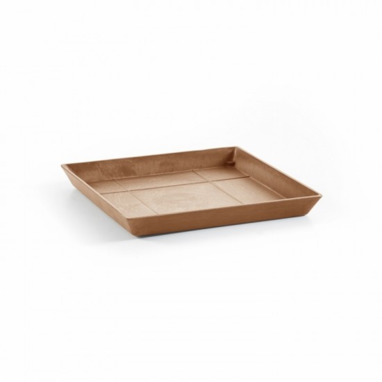 Saucer square 30 Terracotta Square saucers 