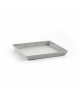 Saucer square 40 White Grey Square saucers 