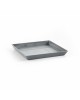 Saucer square 40 Blue Grey Square saucers 