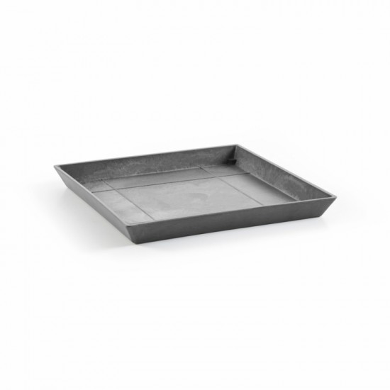 Saucer square 50 Grey Square saucers 