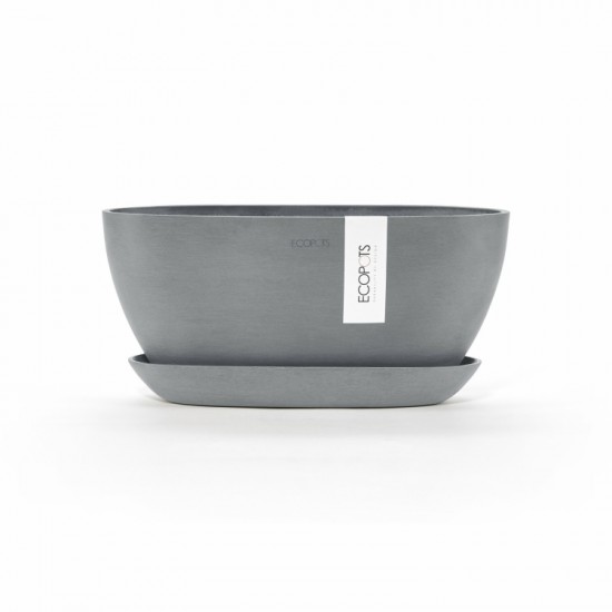 Oval pot Sofia 30 Blue Grey Sofia pot