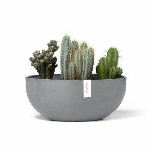 Oval pot Sofia Big 43 Blue Grey