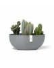 Oval pot Sofia Big 43 Blue Grey Sofia big pot 