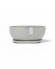 Oval pot Sofia Big 43 White Grey Sofia big pot 