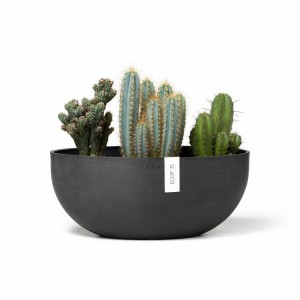 Oval pot Sofia Big 43 Dark Grey