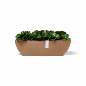 Oval pot Sofia Long 56 Terracotta