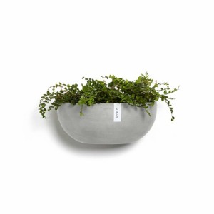 Hanging pot Sofia Wall White Grey