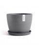 Stockholm Large round pot 30 Grey Medium pots