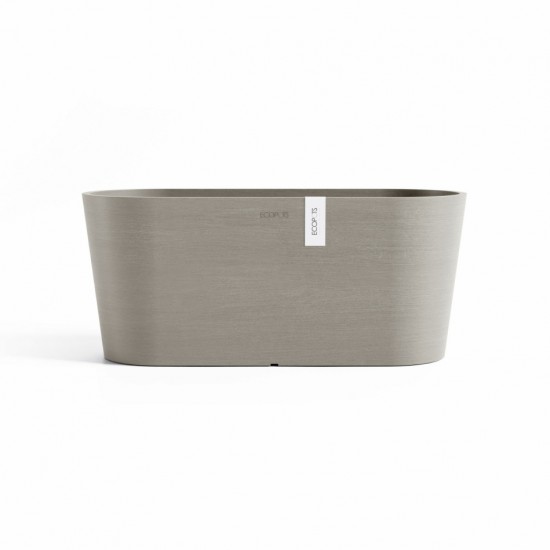 Oval pot Tokyo 40 Taupe Oval pots