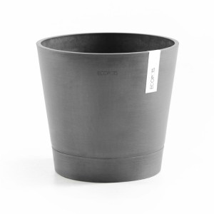 Venice round pot 40 Grey