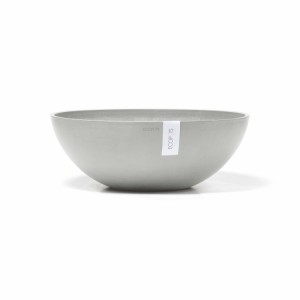 Vienna round pot 50 White Grey