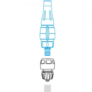 Watering adjustable nozzle big loose