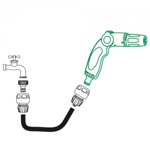 Watering nozzle 3 Jet Easy Reco